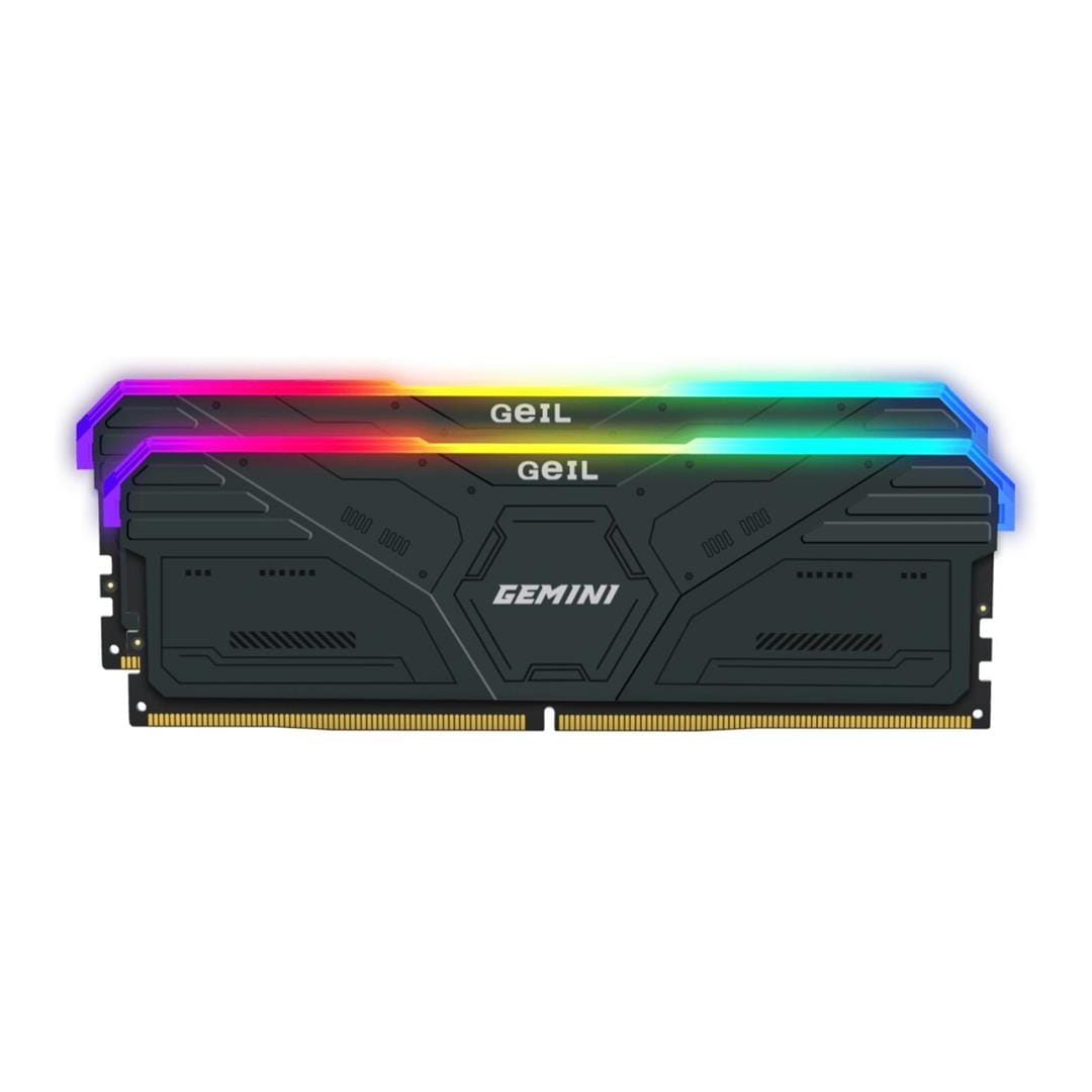 Geil Gemini RGB GAMSG564GB6000C42ADC Memory Module 64GB 2 x 32GB 6000MHz DDR5 - Grey