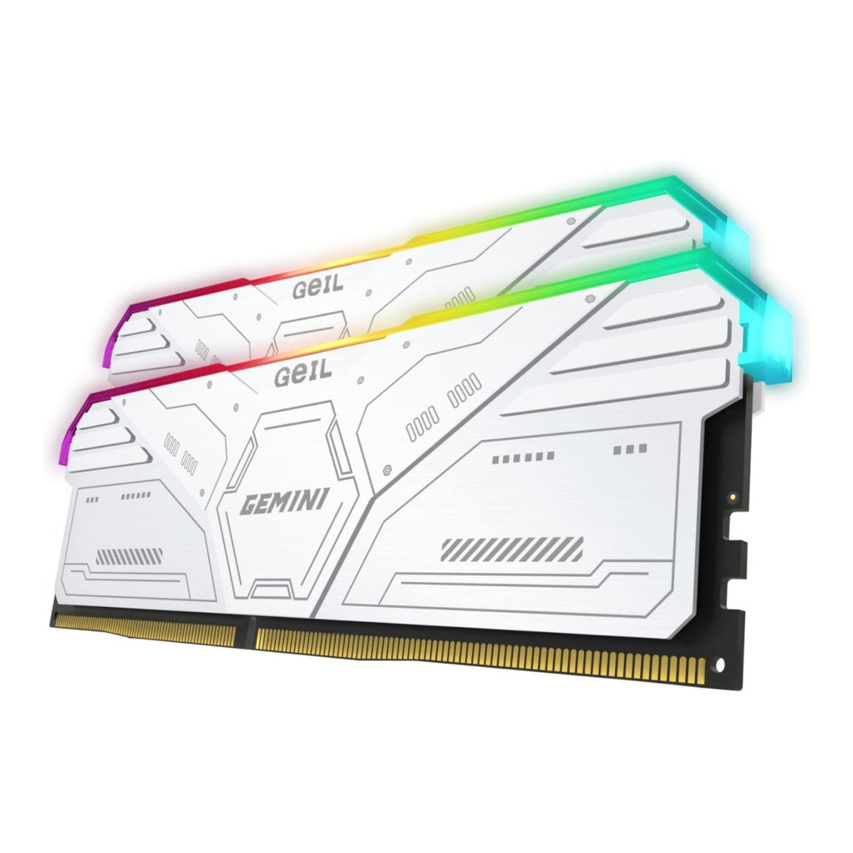 Geil Gemini RGB GAMSW532GB6000C38BDC Memory Module 32GB 2 x 16GB 6000MHz DDR5 - White