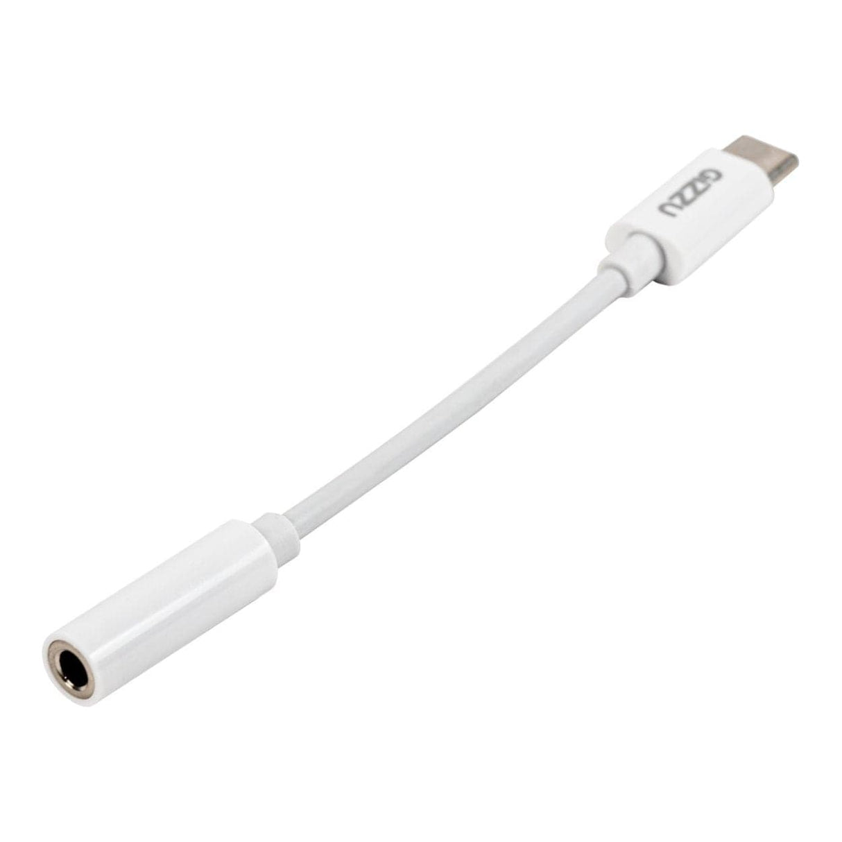 Gizzu USB Type-C to 3.5mm AUX Audio Adapter - White GAPC35