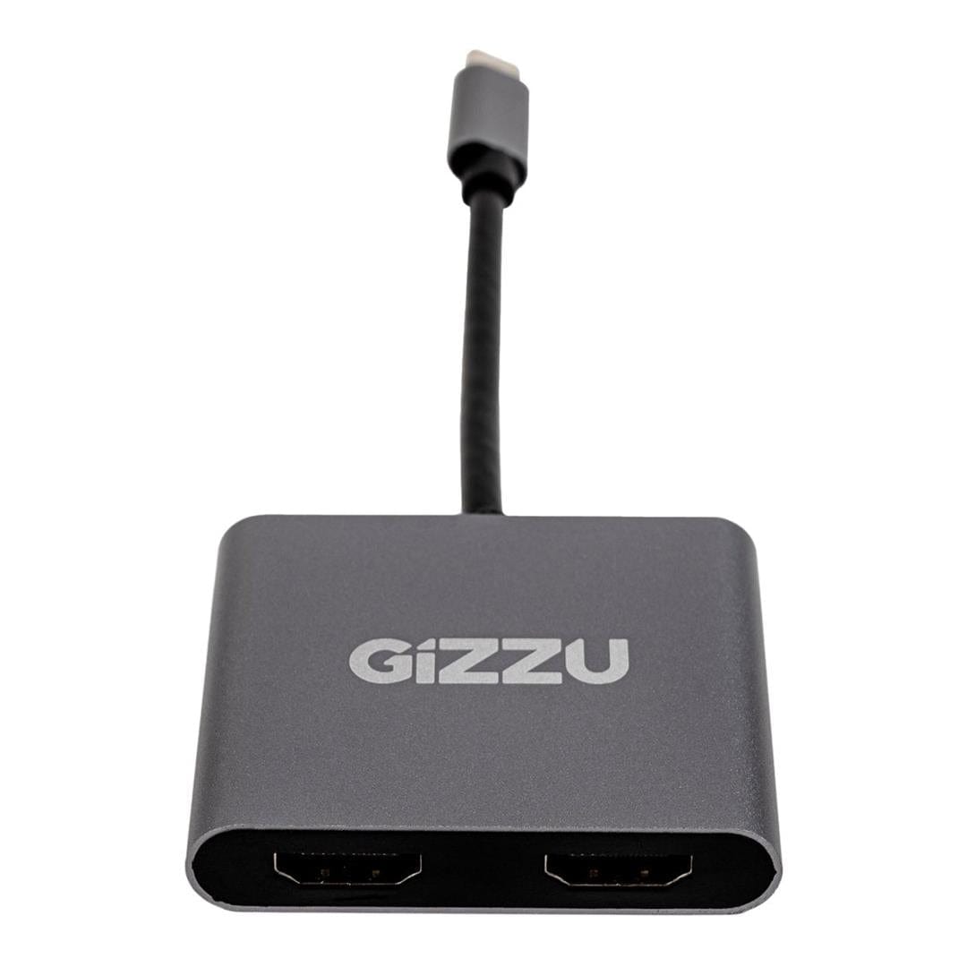 Gizzu 4-in-1 Type-C to Dual HDMI Hub GAPCHHUPD