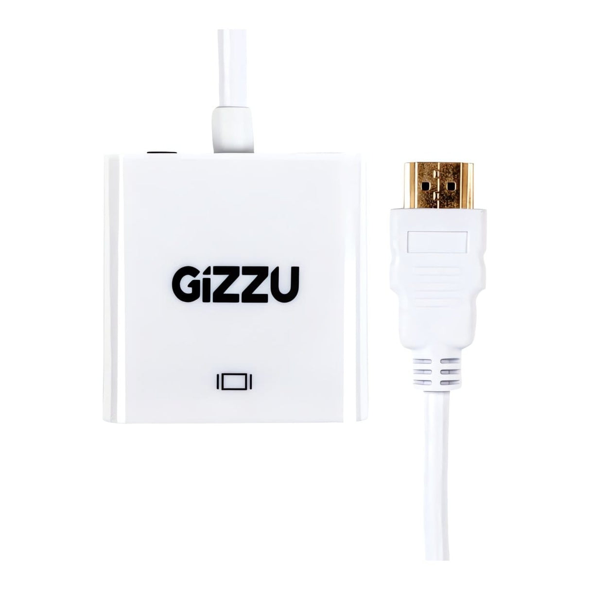 Gizzu 1080P HDMI to VGA Adapter with Audio GAPHVA