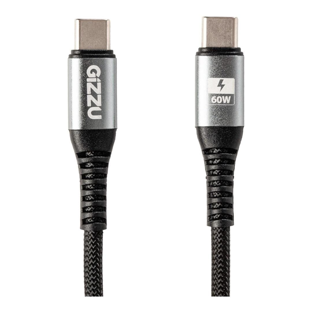 Gizzu 2m 60W 480Mbps Type-C Charging Cable GCPCC060048G-02