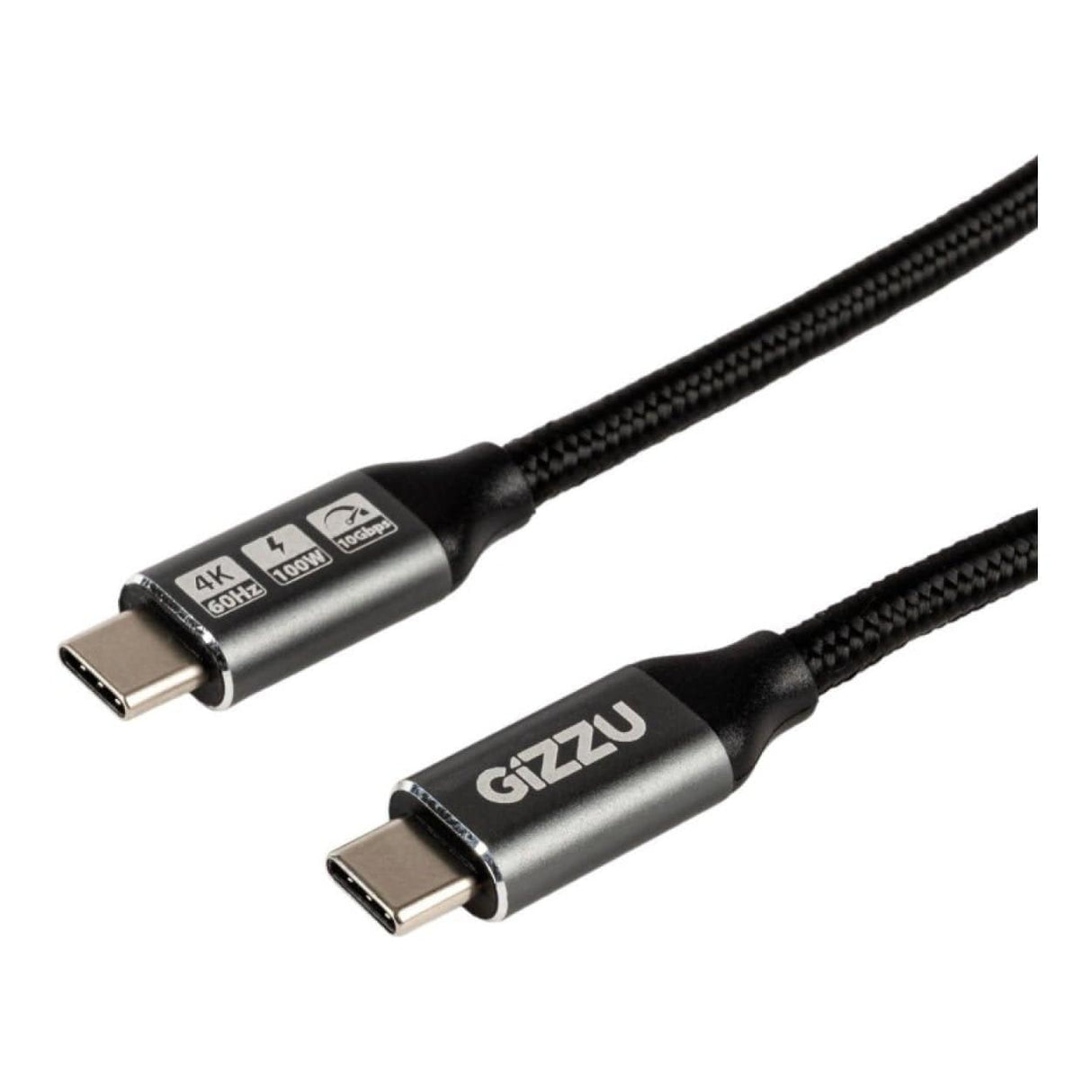 Gizzu 1m 100W 10Gbps Type-C Charging Cable GCPCC10010G-01