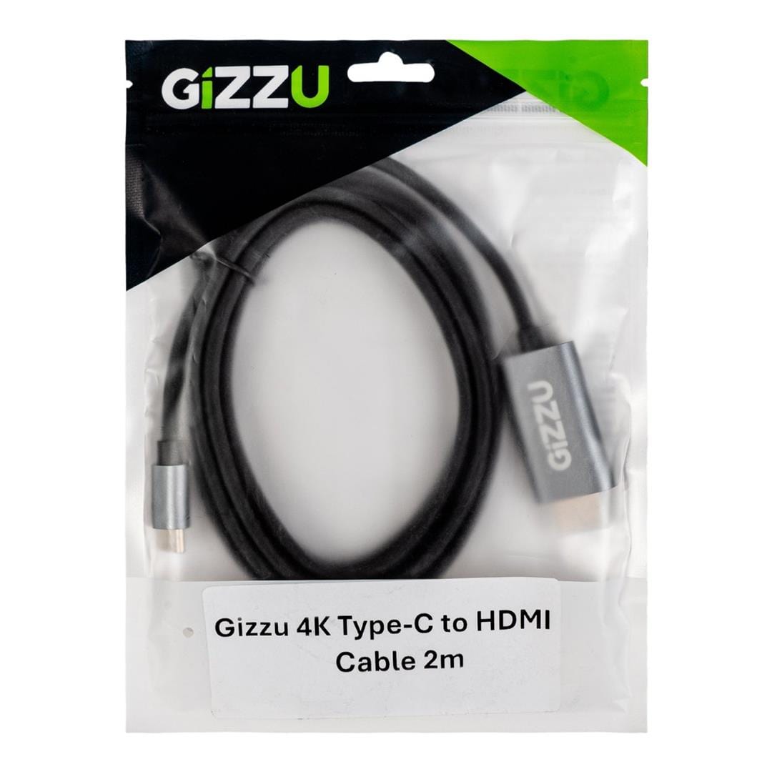 Gizzu 4K 60Hz Type-C to HDMI Cable 2m GCPCH2