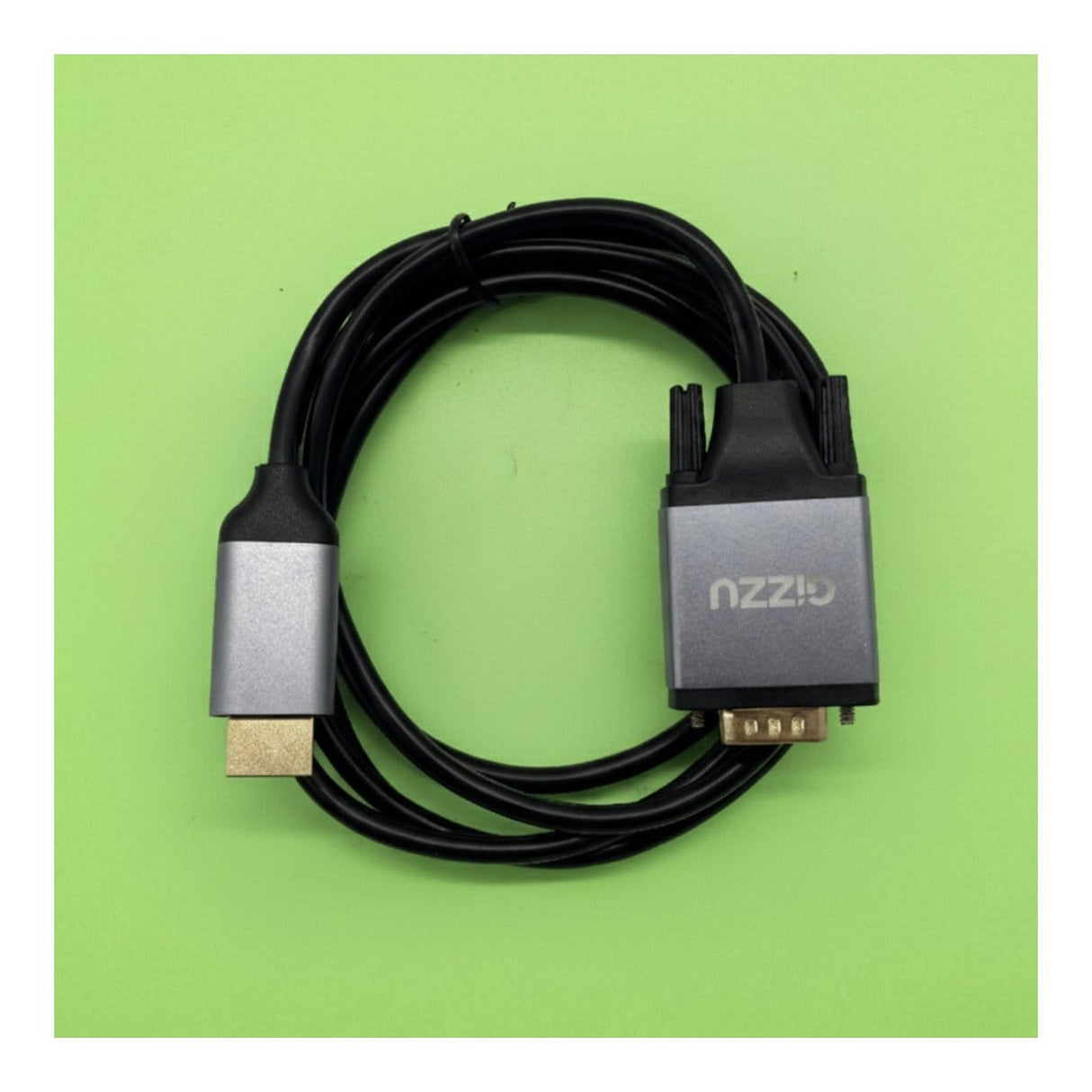 Gizzu 1.8m Full HD HDMI to VGA Cable - Black