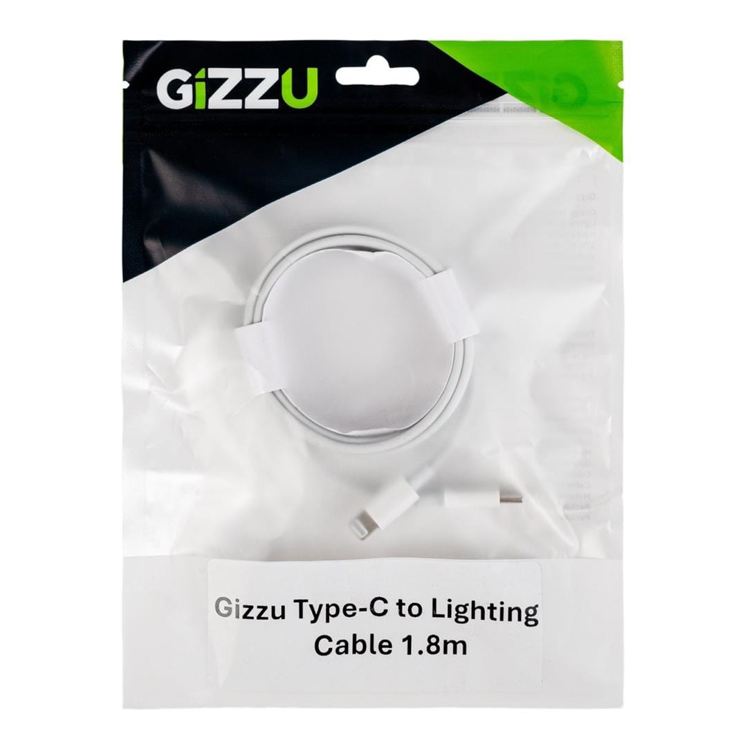Gizzu Type-C to Lighting Cable 1.8m GCPU2L18