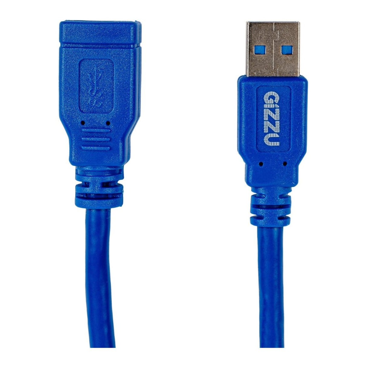 Gizzu USB 3.0 Male to Female Extension Cable 5m Blue GCPU3UE5