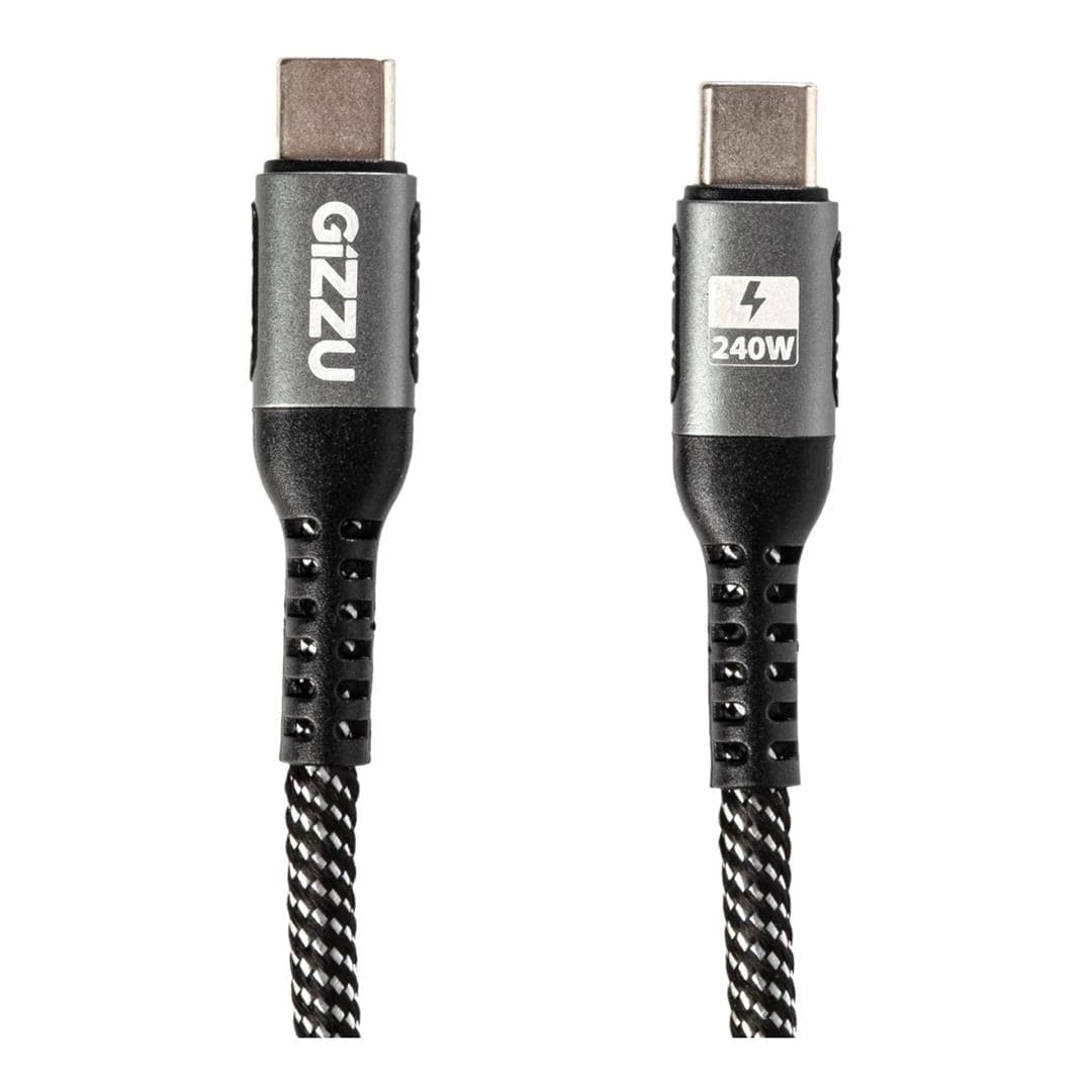 Gizzu 2m 240W 480Mbps Type-C Charging Cable GCPCC240048G-02