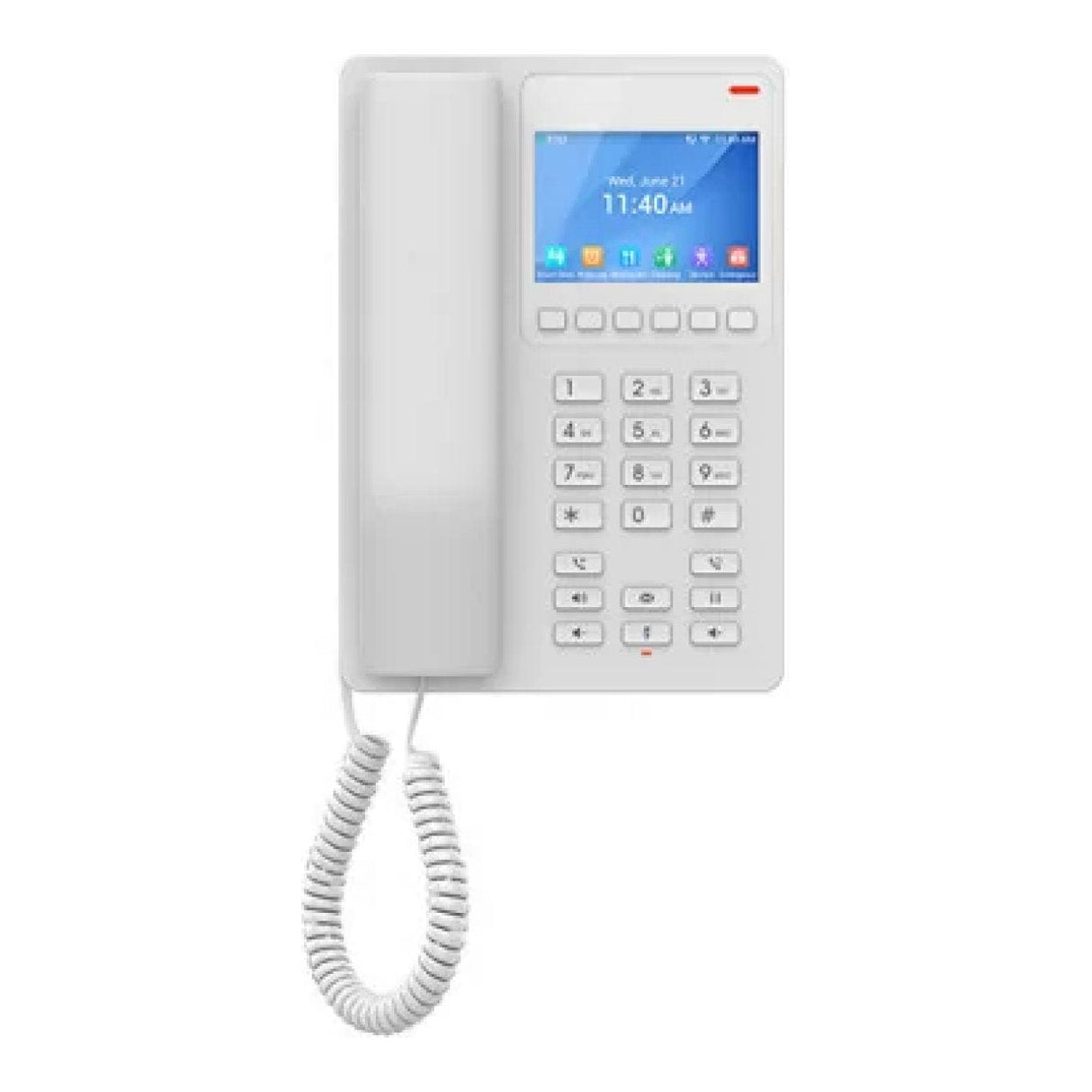 Grandstream GHP630 2-Line Colour LCD Hotel Phone White