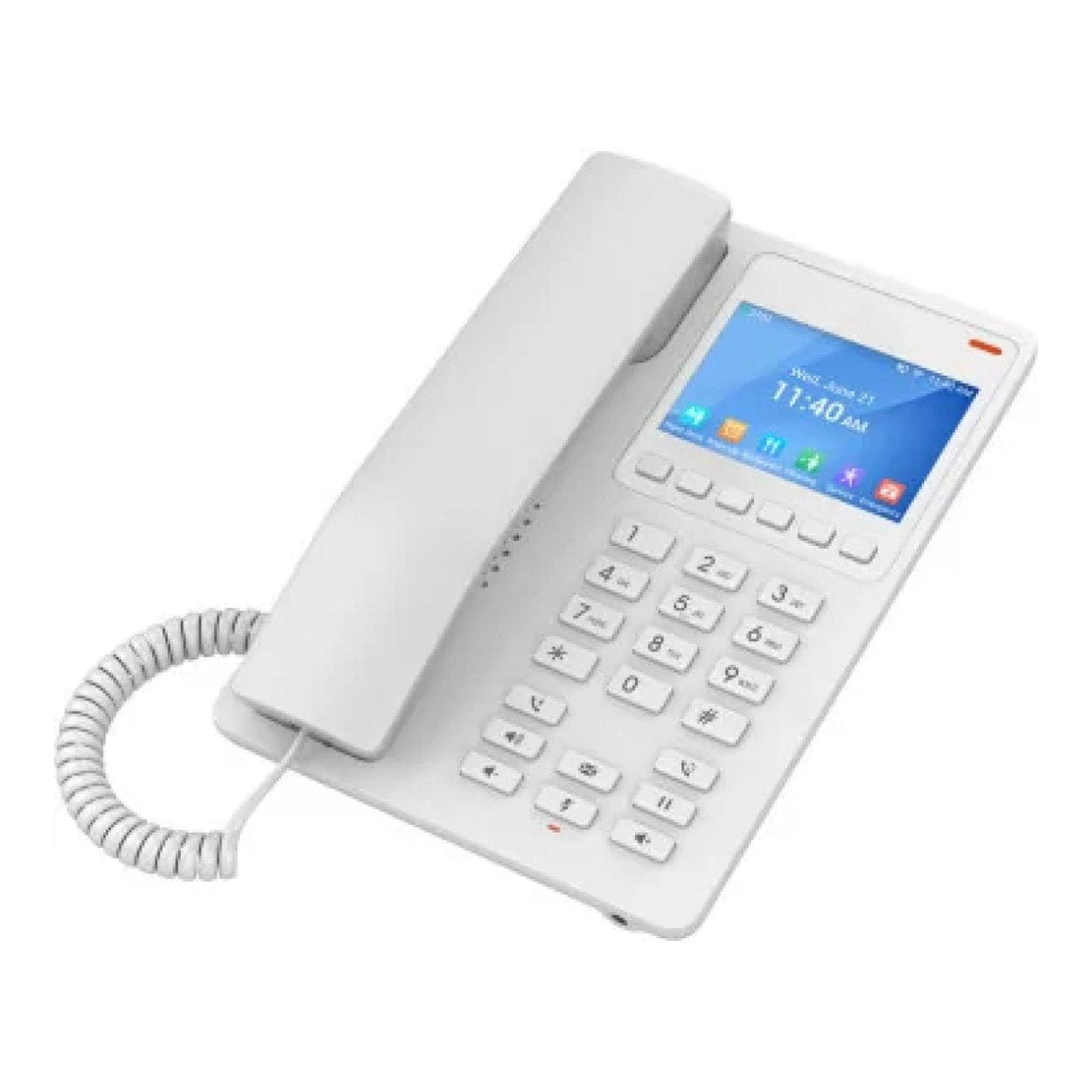 Grandstream GHP630W 2-Line Colour LCD Wi-Fi 6 Hotel Phone White