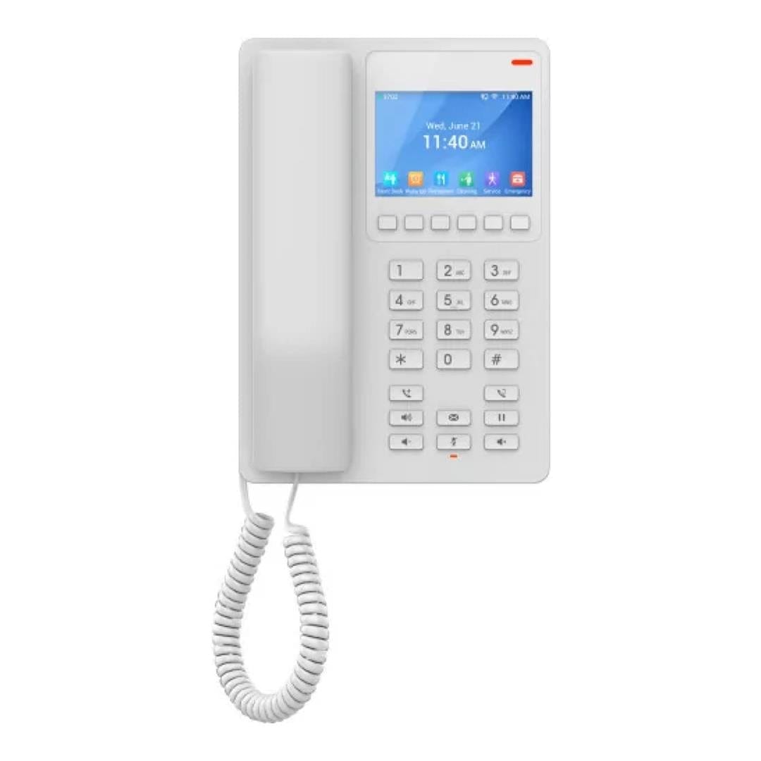 Grandstream GHP630W 2-Line Colour LCD Wi-Fi 6 Hotel Phone White