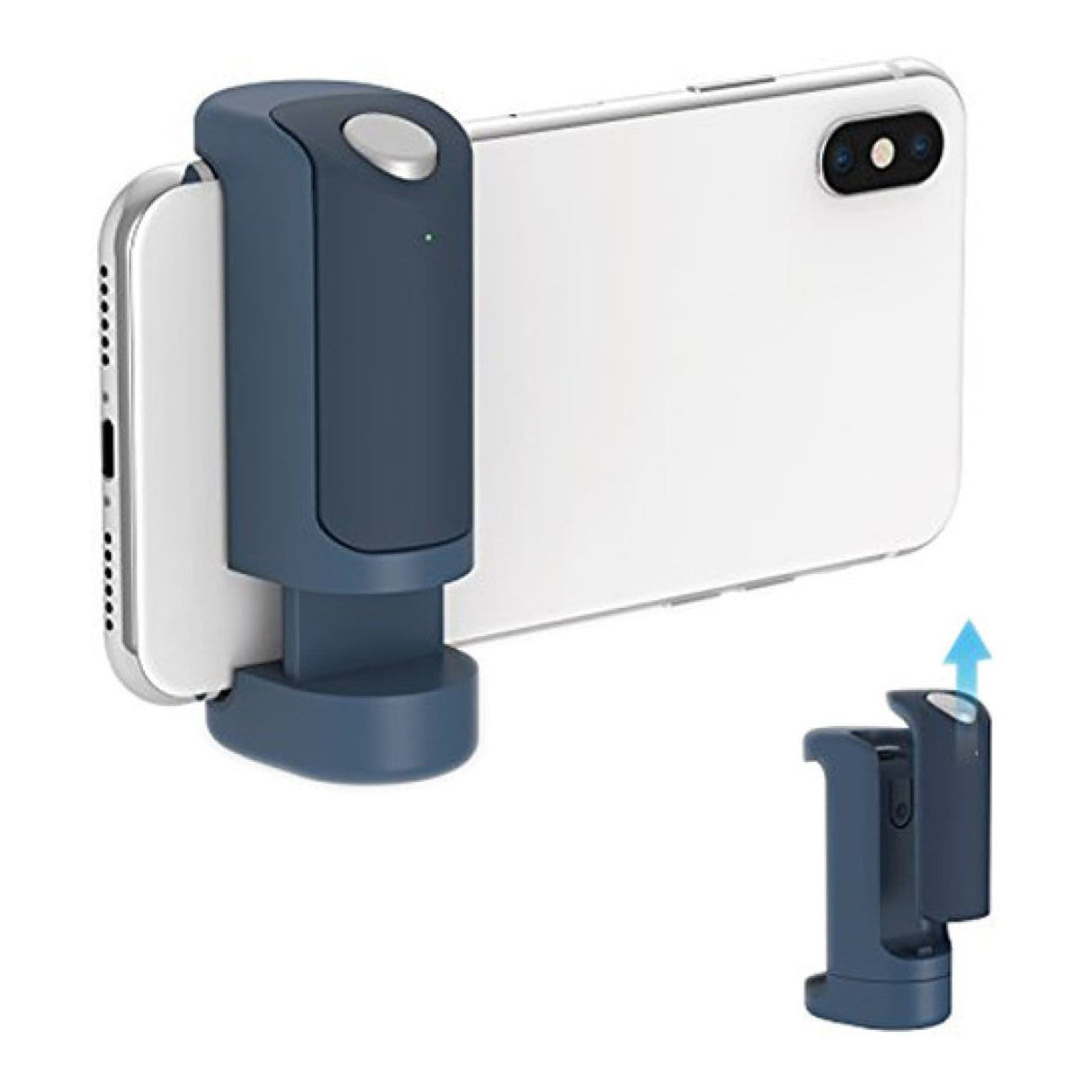 Just-Mobile ShutterGrip Grab-and-go Smartphone Camera Control - Blue GP-100BL