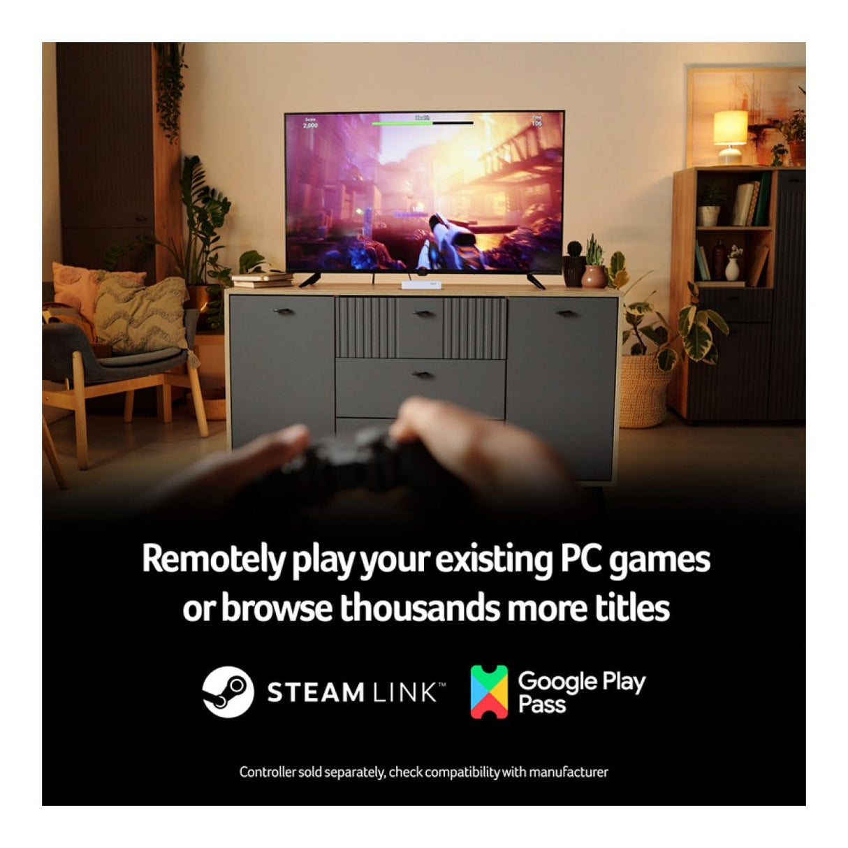 Acer ASB510 4K Google TV Streaming Box GP.OTH11.08V