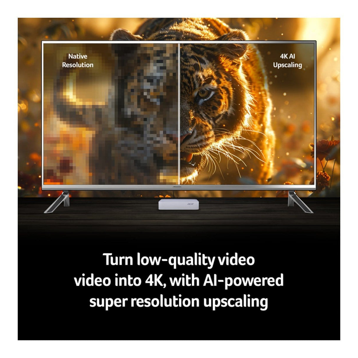 Acer ASB510 4K Google TV Streaming Box GP.OTH11.08V