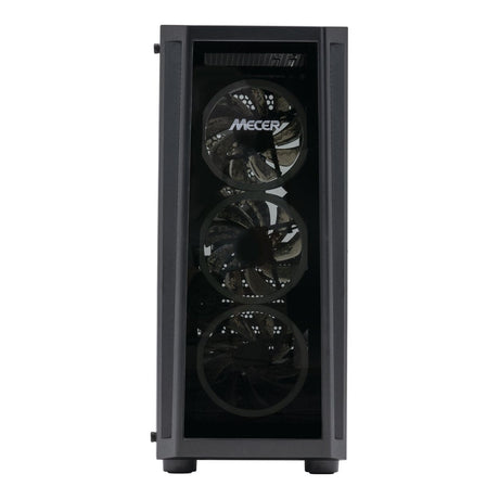 Mecer GPE2016 Graphite RGB Midi Tower ATX Gaming PC Case