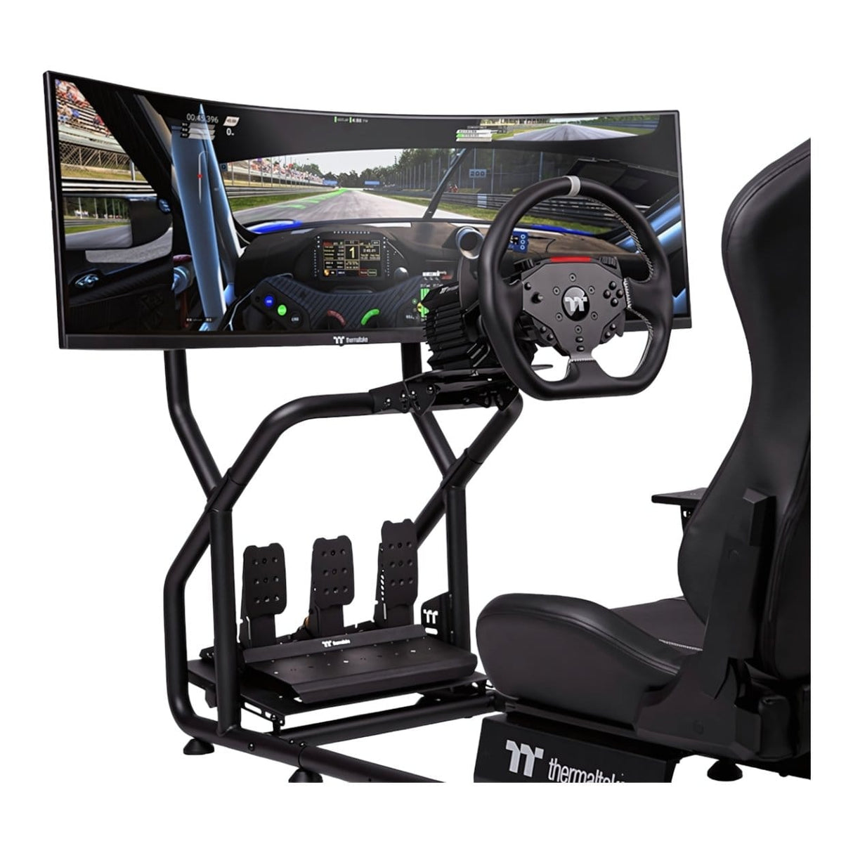 Thermaltake G6 Direct Drive Racing Wheel with Pedals Bundle GRB-G6D-DGT3BB-01