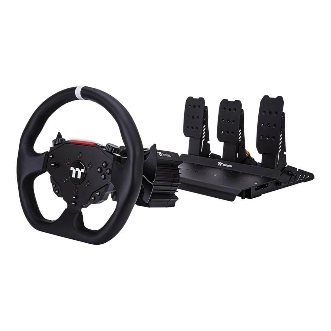 Thermaltake G6 Direct Drive Racing Wheel with Pedals Bundle GRB-G6D-DGT3BB-01