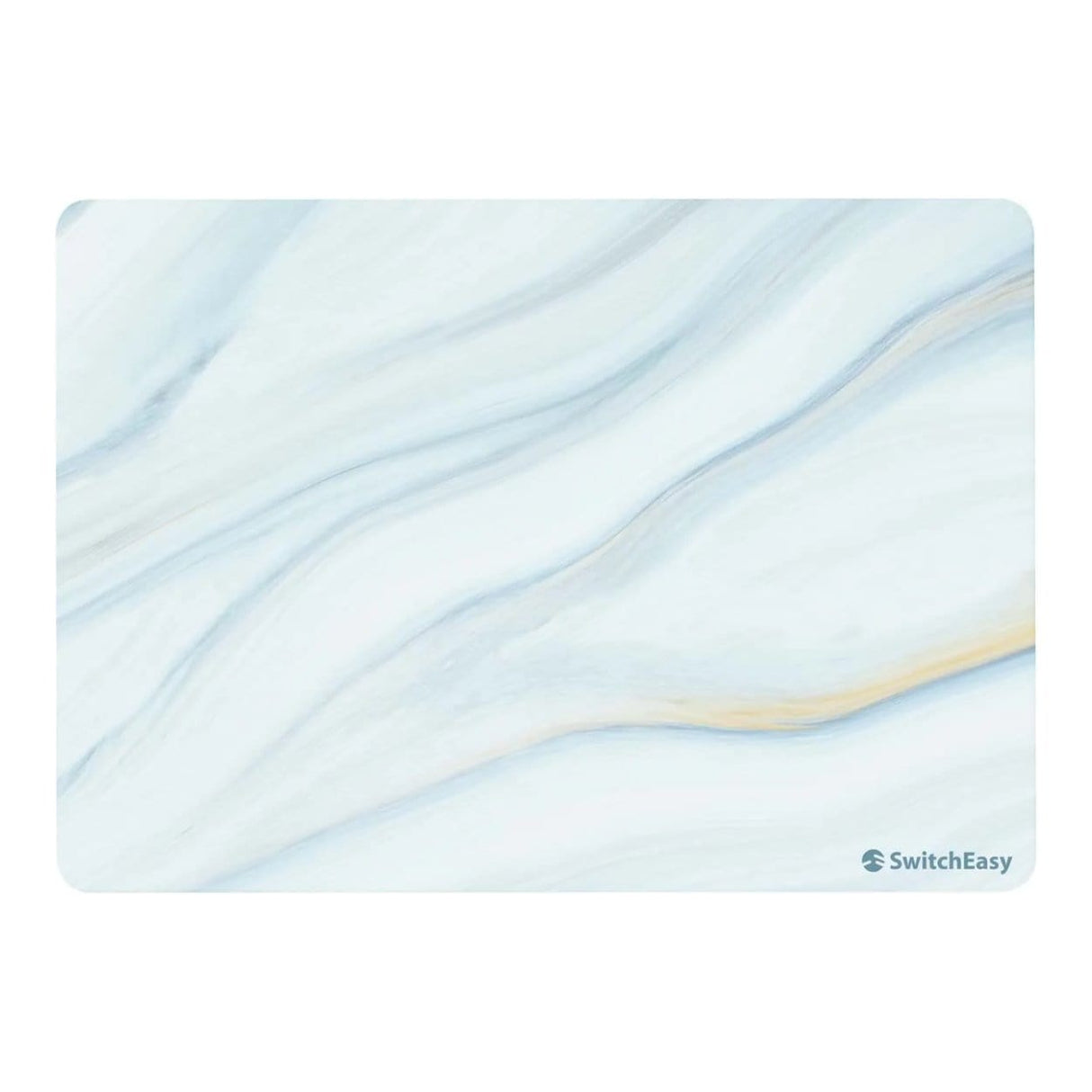 SwitchEasy Artist Marble 13-inch Hardshell Protective Notebook Case for MacBook Pro - Cloudy White