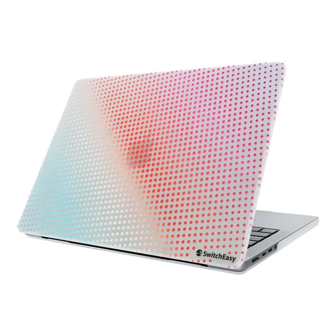 SwitchEasy Artist Dots 14-inch Hardshell Protective Notebook Case for MacBook Pro - Aurora