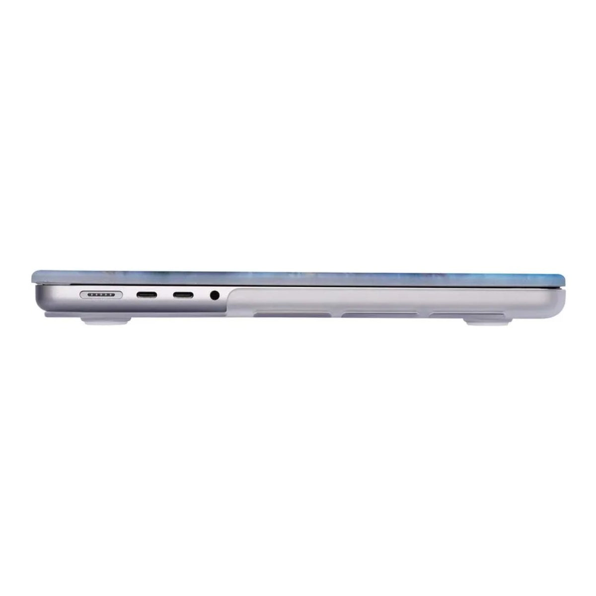 SwitchEasy Artist Marble 14-inch Hard Shell Case for MacBook Pro Marine Blue GS-105-232-296-223