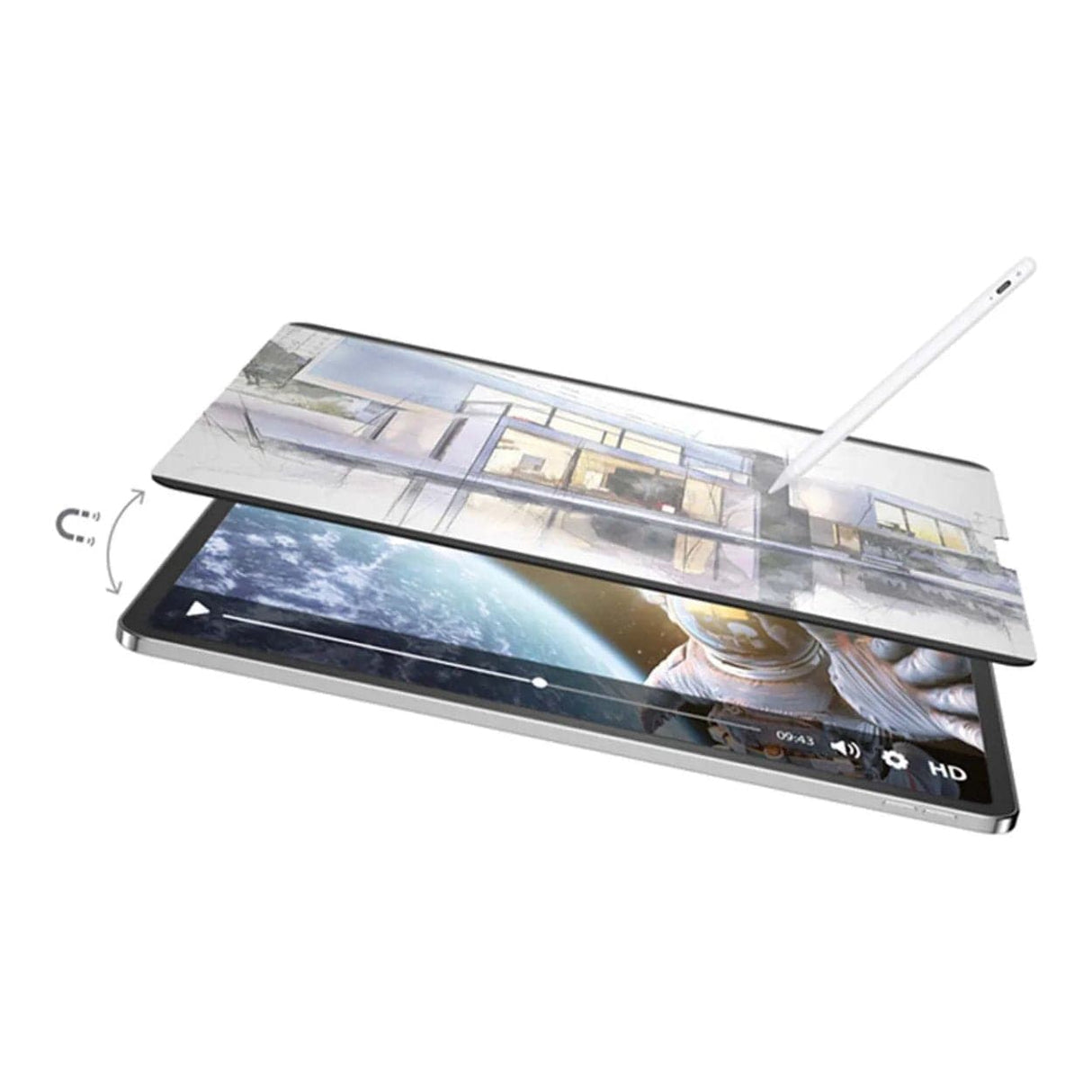 SwitchEasy SwitchPaper Magnetic Screen Protector for iPad Pro GS-109-178-262-65