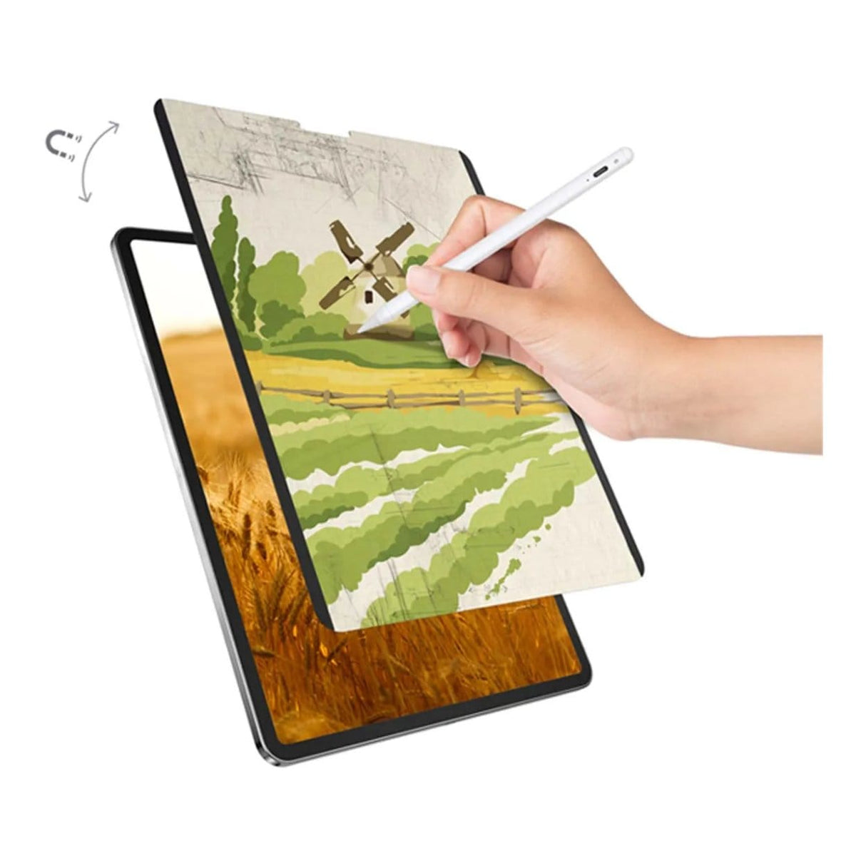 SwitchEasy SwitchPaper Magnetic Screen Protector for iPad Pro GS-109-178-262-65