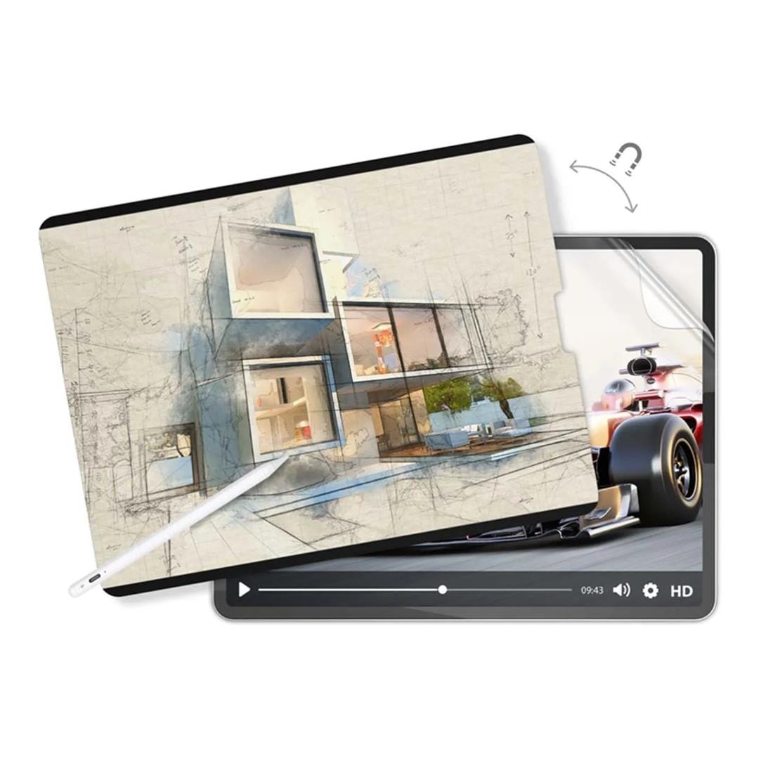 SwitchEasy SwitchPaper 2-in-1 Magnetic Paper-Feel Screen Protector GS-109-178-263-65