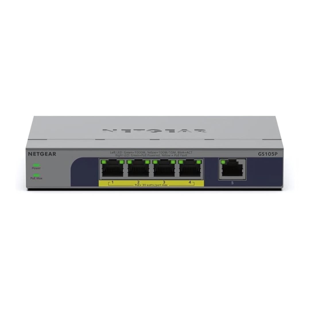 Cudy GS105P 5-port Gigabit Ethernet Unmanaged PoE Switch