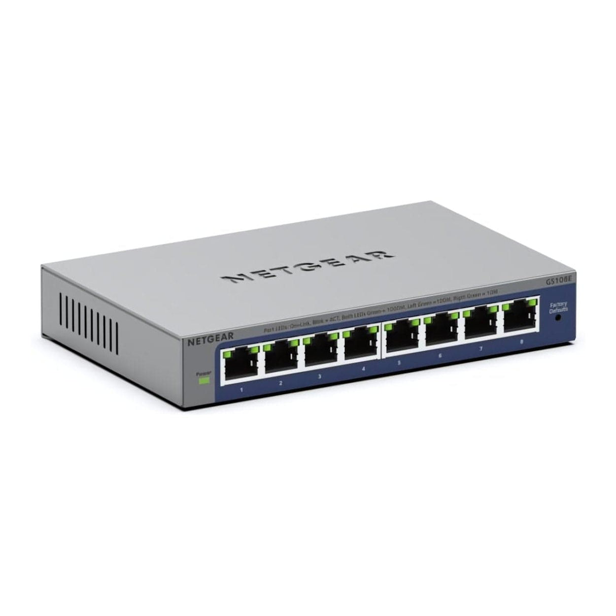 Netgear GS108E 5-port Gigabit Ethernet Easy Smart Managed Switch GS108E-400EUS