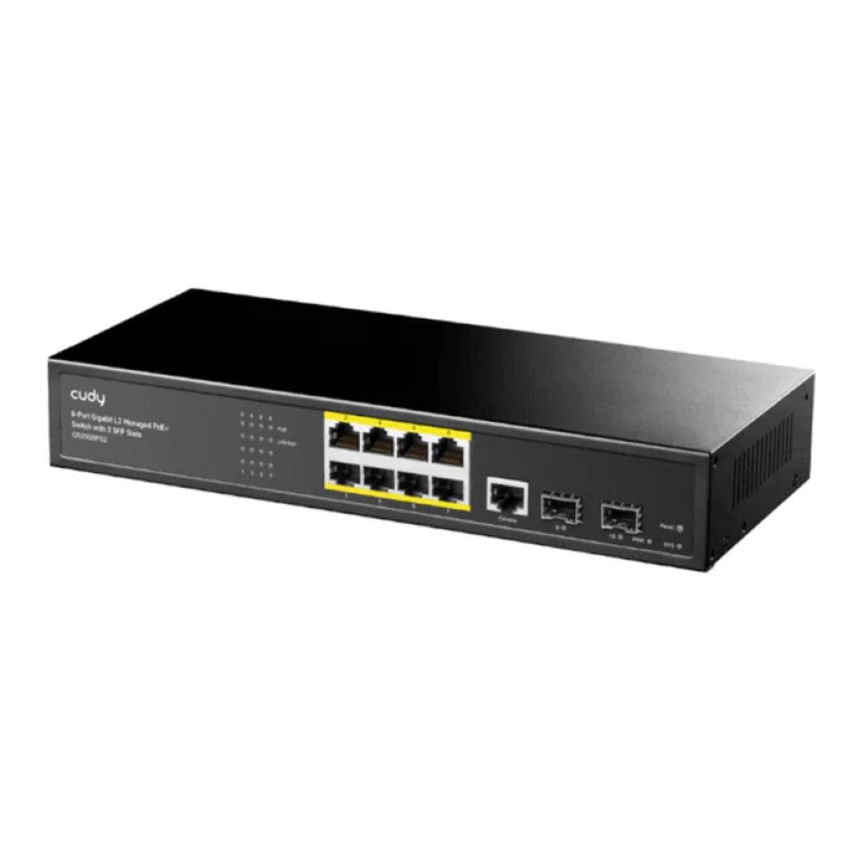 Cudy 8-port Layer 2 Managed Gigabit PoE Switch GS2008PS2