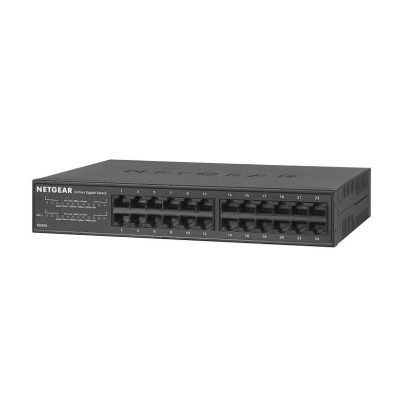 Netgear GS324 Gigabit Ethernet 10/100/1000 Unmanaged Switch GS324-200EUS