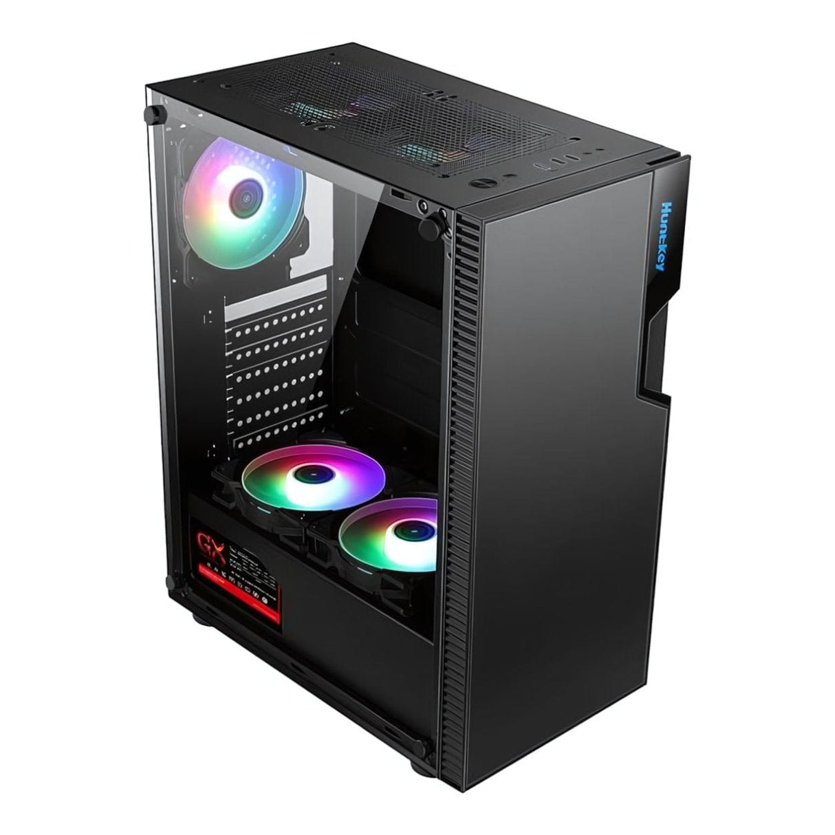 Huntkey GS450C Mid-Tower ATX PC Case - Black