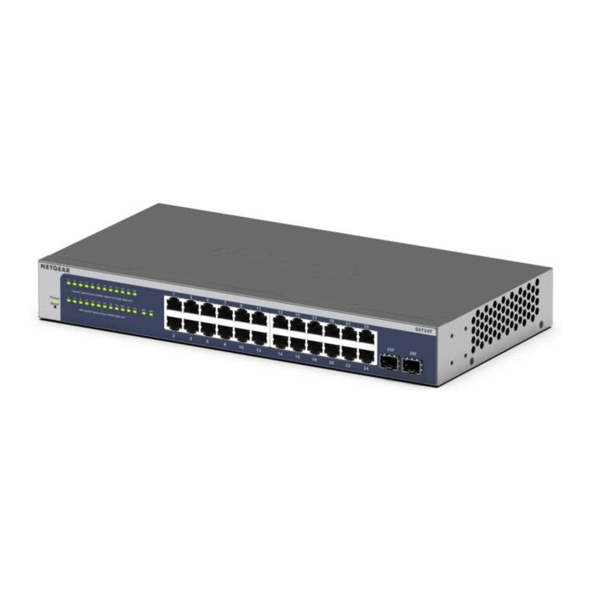 Netgear GS724Tv6 24-port Gigabit Ethernet L3 Managed Smart Switch with 2x SFP Ports