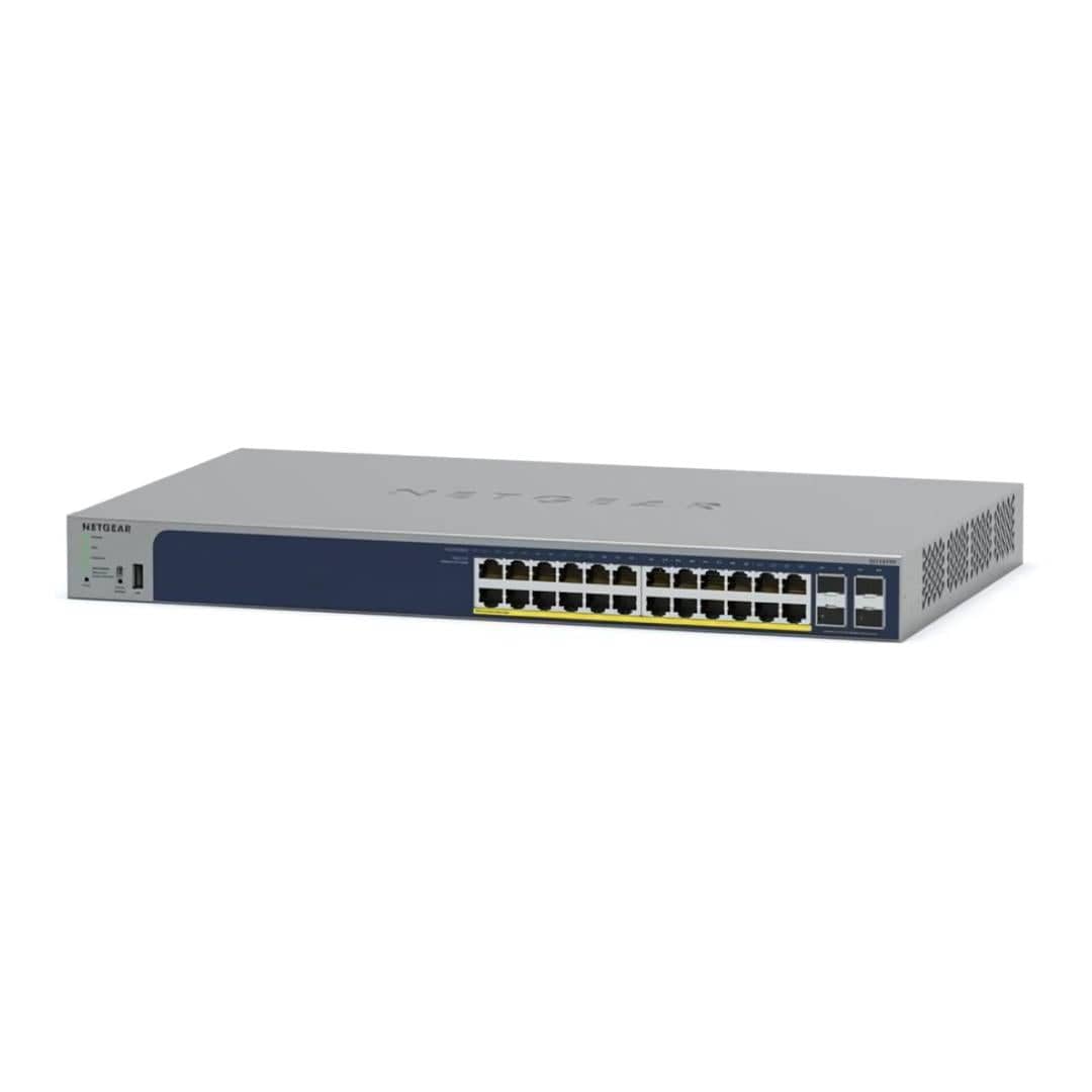Netgear GS728TPP 28-port Gigabit Ethernet Smart Switch with 4 SFP Ports 384W GS728TPP-300EUS