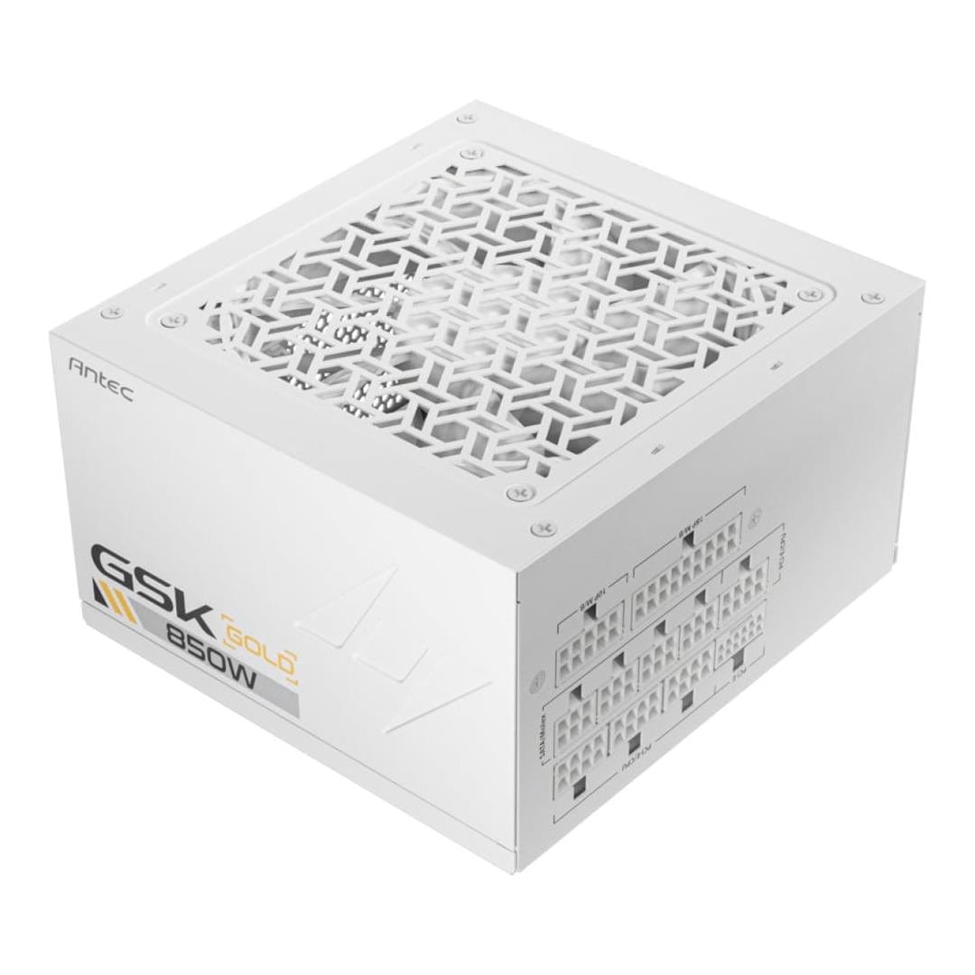 Antec GSK 850W 80 Plus Gold Fully Modular Power Supply Unit - White