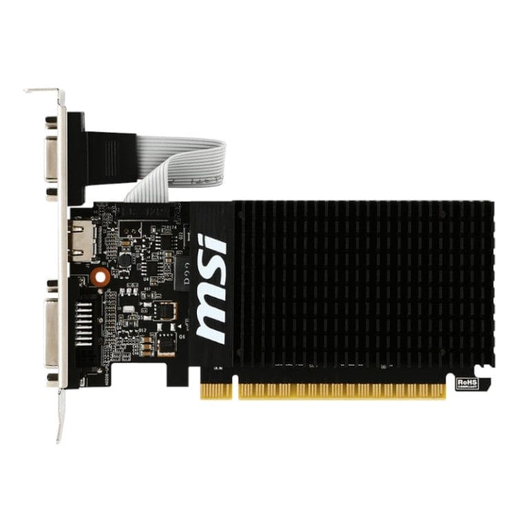 MSI Nvidia GeForce GT710 2GB Low Profile Graphics Card GT7102GD3H_LP