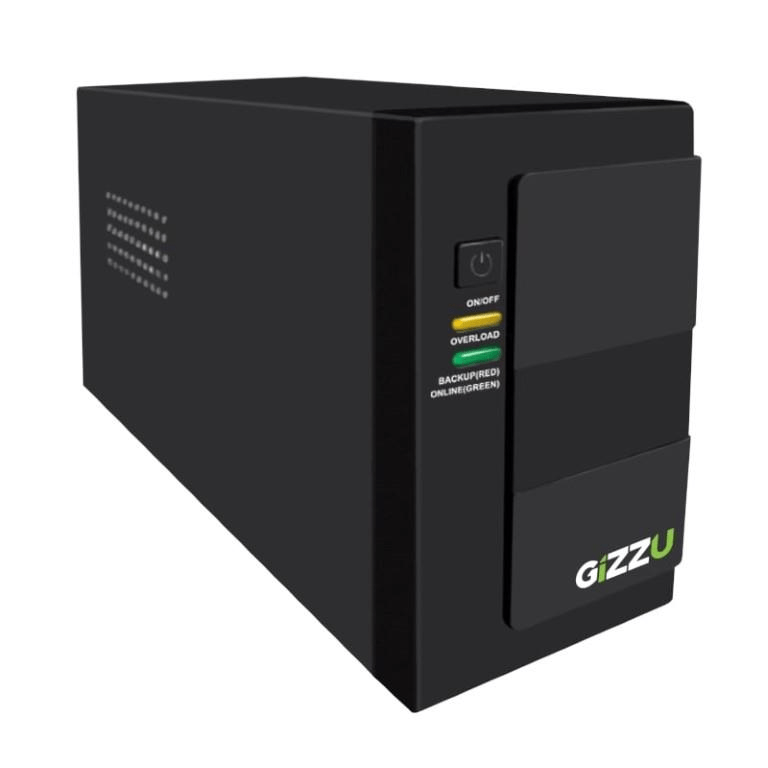Gizzu 1000VA 500W Line Interactive UPS GUPS1000VA