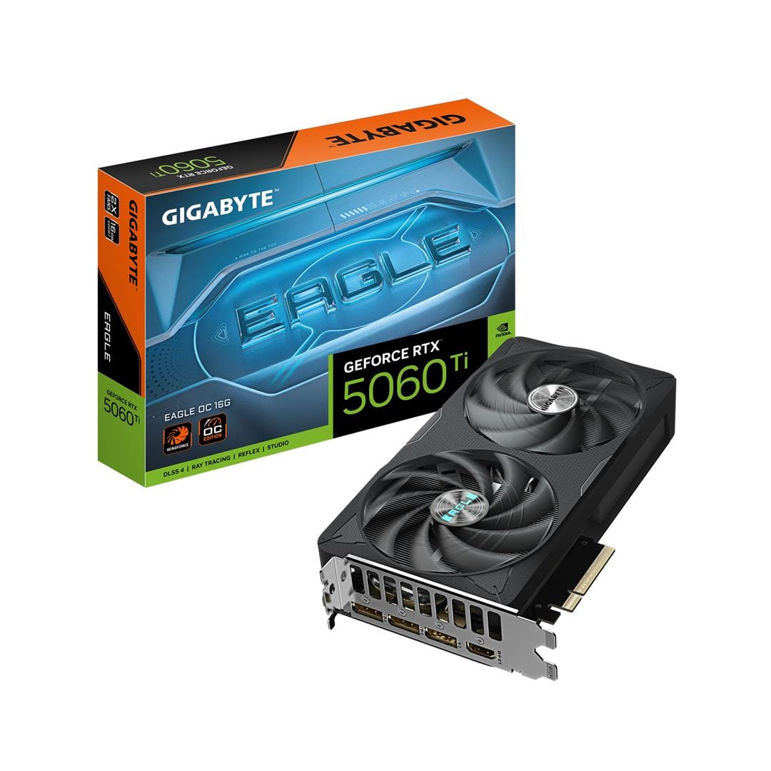 Gigabyte GeForce RTX 5060 Ti Eagle OC 16G 16GB GDDR7 Graphics Card GV-N506TEAGLE OC-16GD