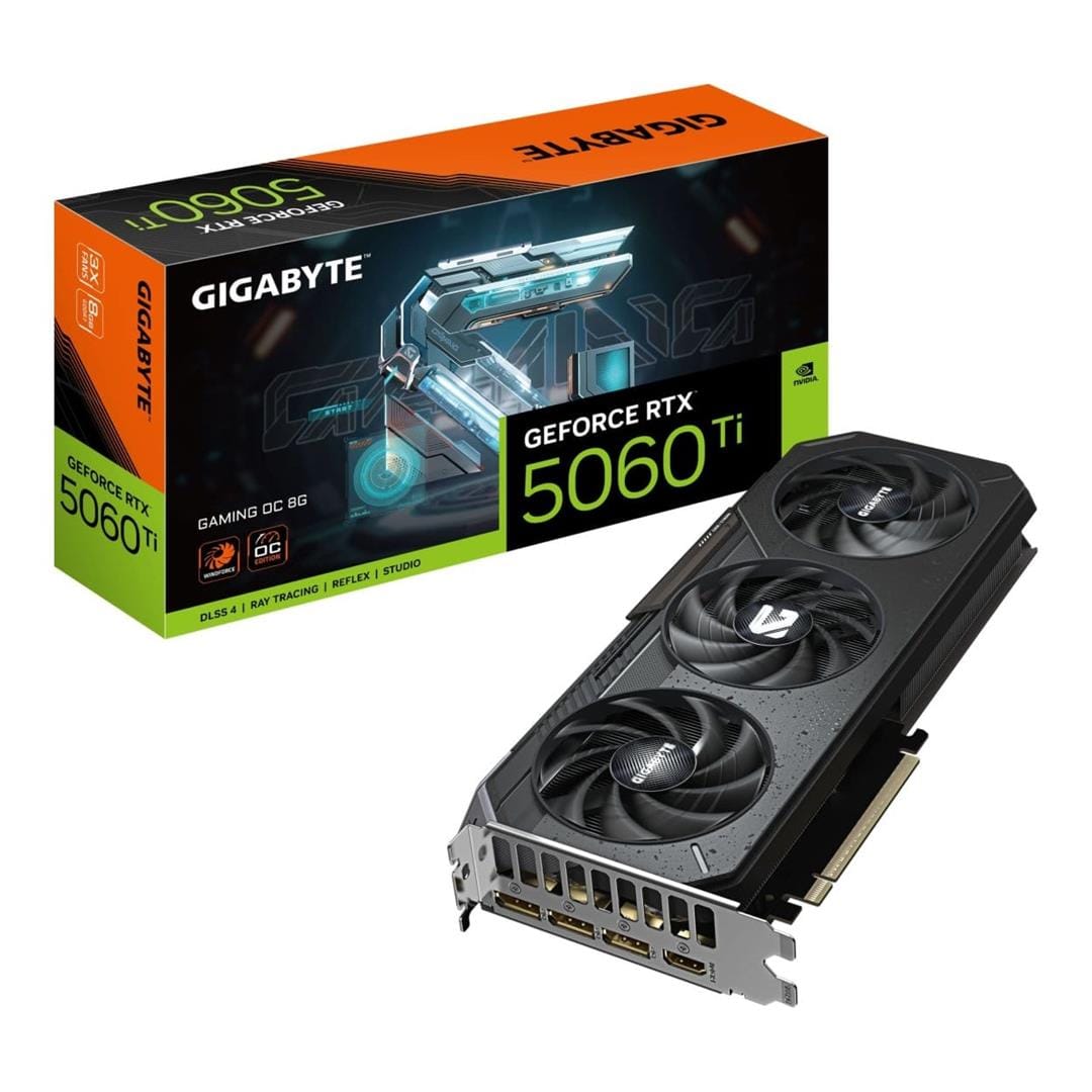 Gigabyte GeForce RTX 5060 Ti Gaming OC 8GB GDDR7 Graphics Card GV-N506TGAMING OC-8GD