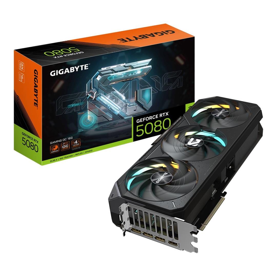Gigabyte GeForce RTX 5080 Gaming OC 16GB GDDR7 Graphics Card GV-N5080GAMING OC-16GD