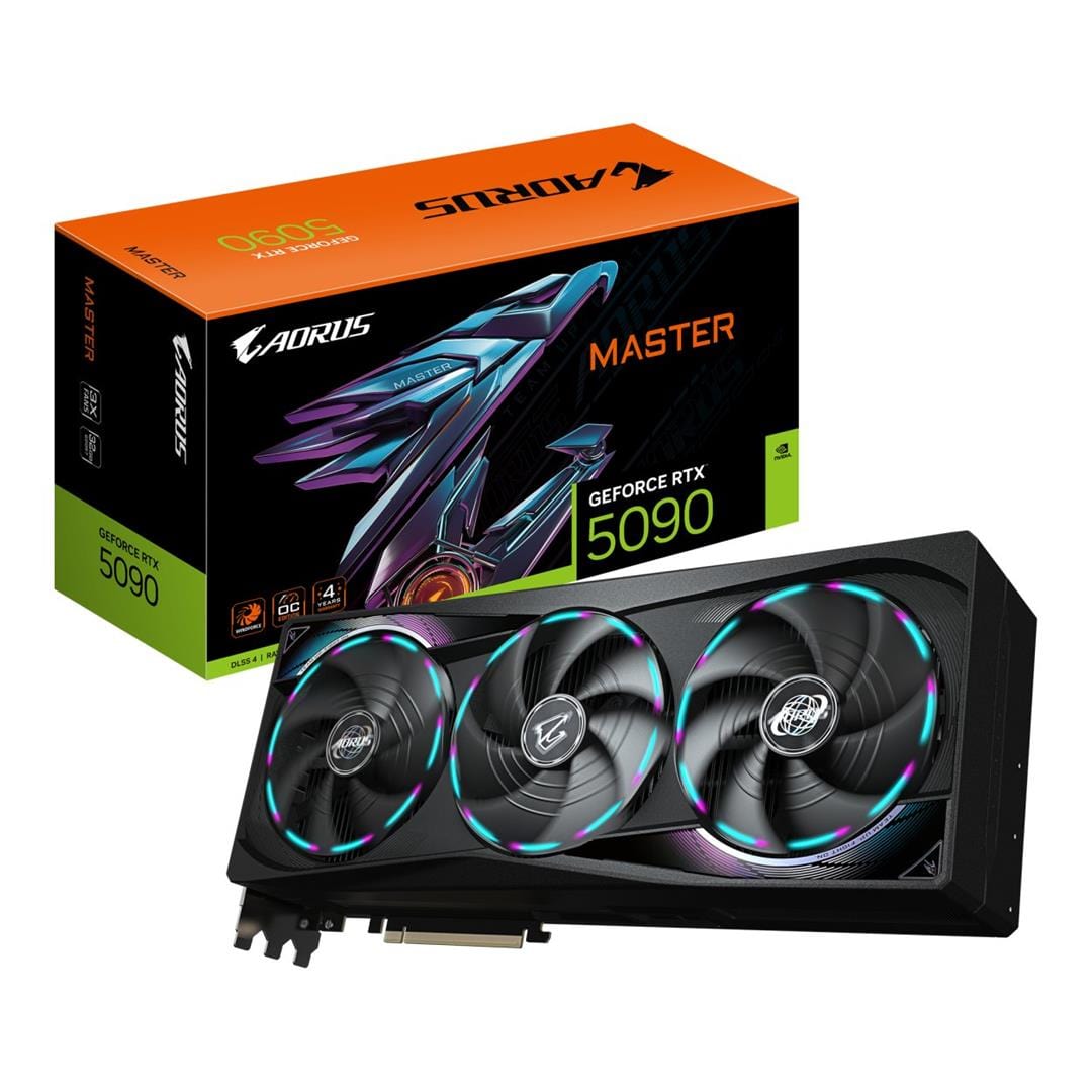 Gigabyte AORUS GeForce RTX 5090 Master 32G 32GB GDDR7 Graphics Card GV-N5090AORUS M-32GD