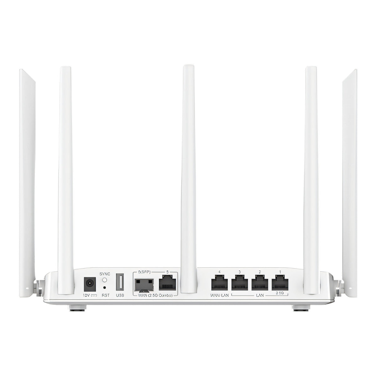 Grandstream GWN7062M Wi-Fi 6 AX3000 Wireless Router - Multi-Gig Dual-band 2.4GHz and 5GHz Gigabit Ethernet