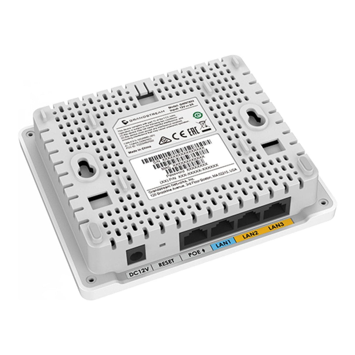 Grandstream Networks Enterprise GWN7604 WiFi 6 In-Wall Indoor Access Point