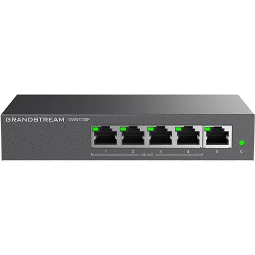 Grandstream GWN7700P Gigabit Ethernet PoE Unmanaged Network Switch
