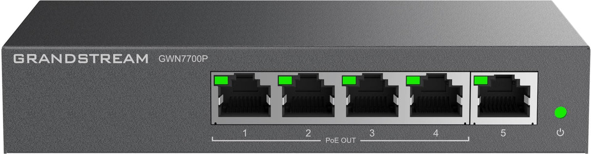 Grandstream GWN7700P Gigabit Ethernet PoE Unmanaged Network Switch