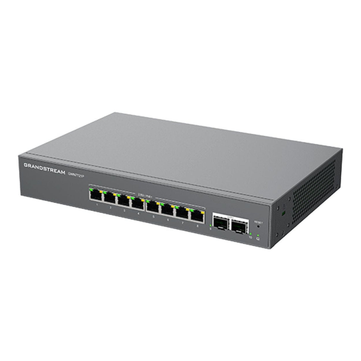 Grandstream Enterprise GWN7721P 8-port Lite Cloud 2.5GbE PoE Managed Switch