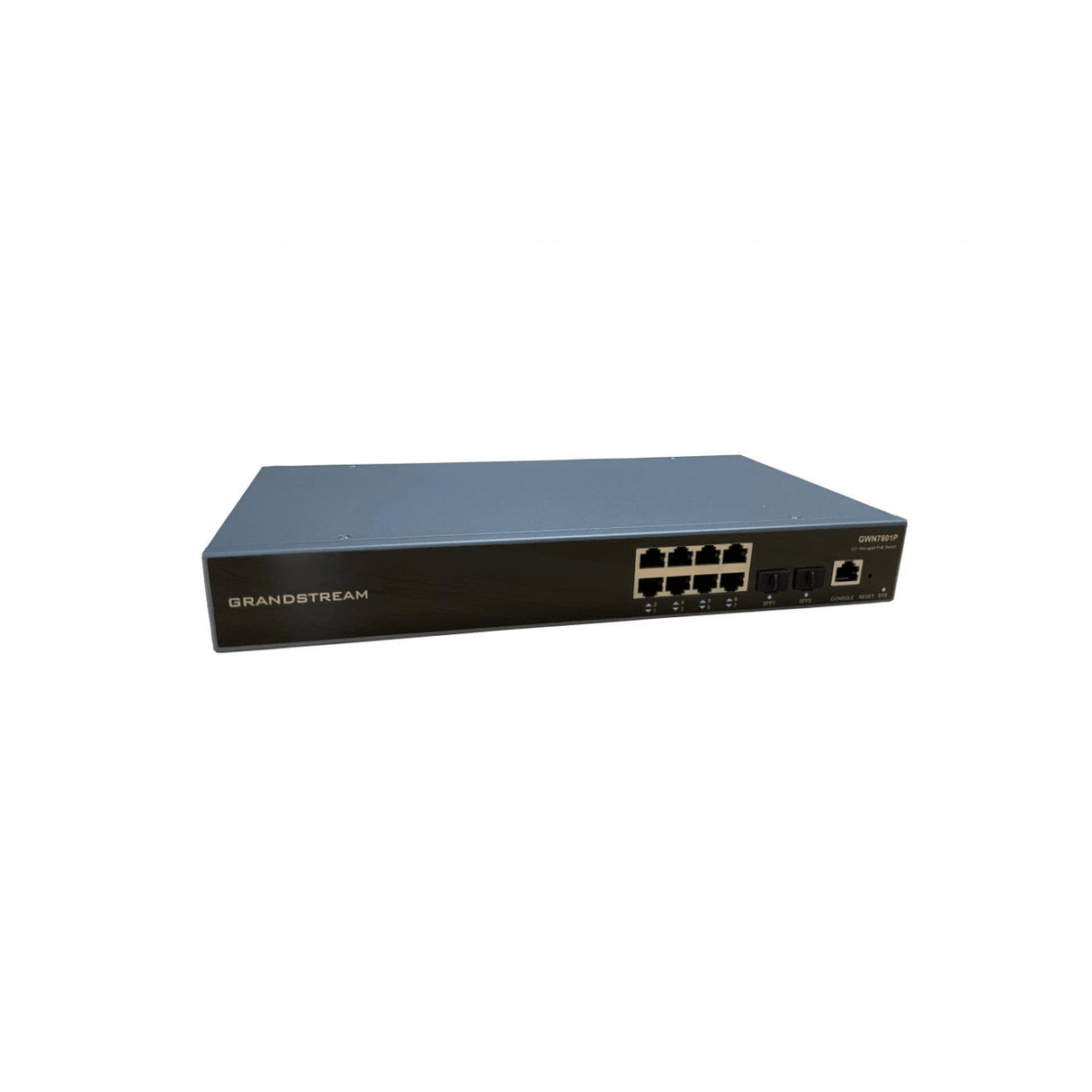 Grandstream GWN7801P 120W Enterprise L2 8-port Managed Gigabit PoE+ Switch