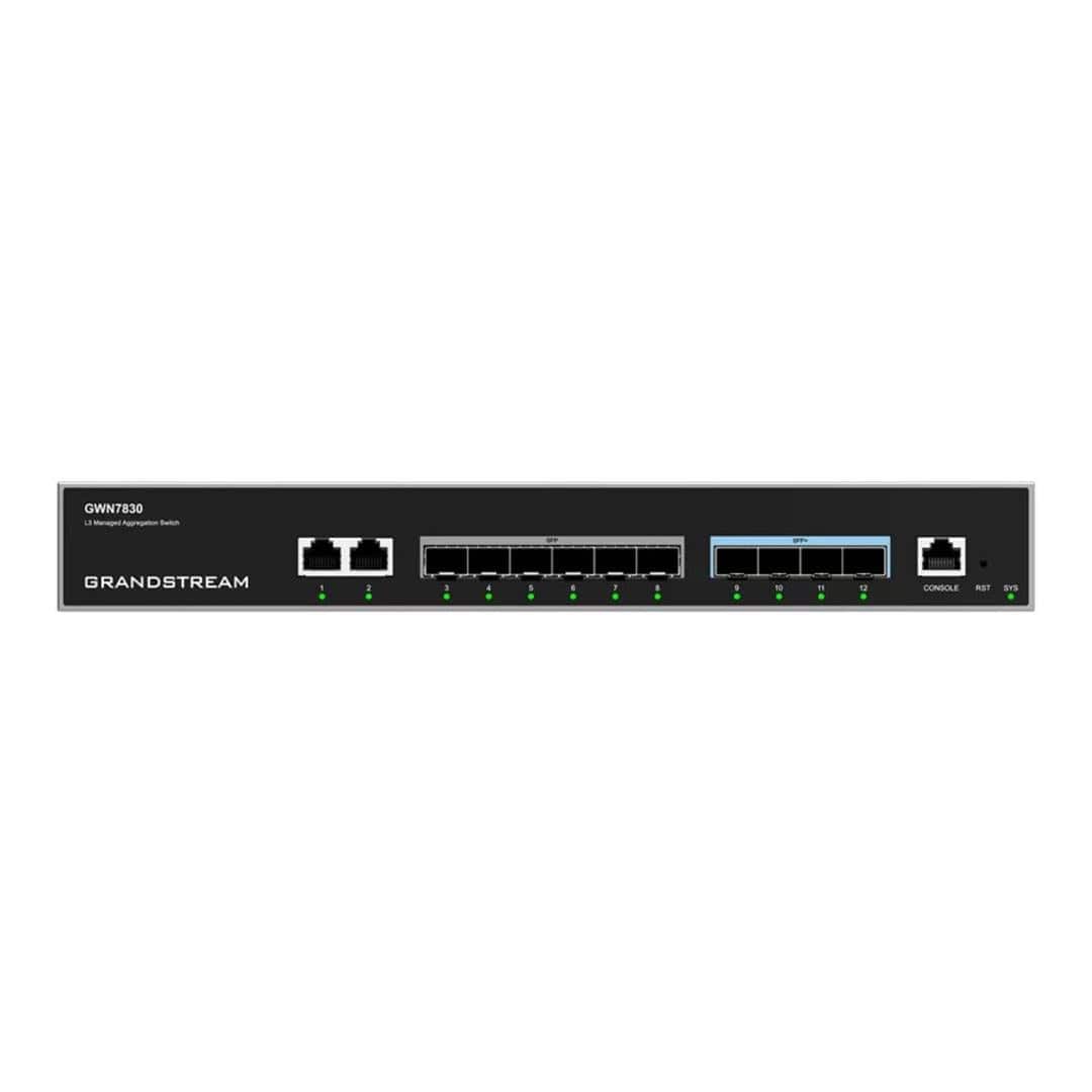 Grandstream Networks GWN7830 L3 Aggregation Managed Switch
