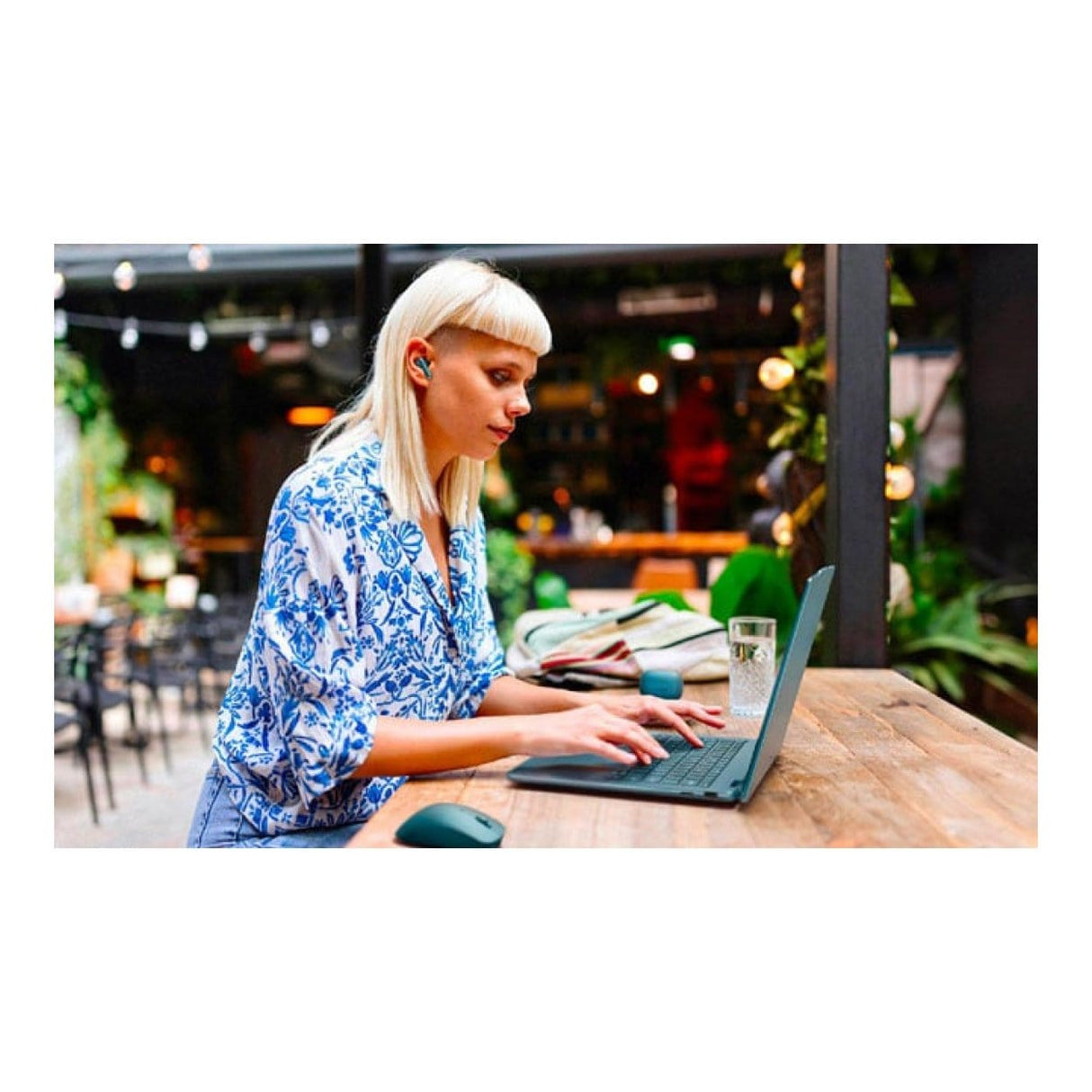 Lenovo YOGA PC Edition Wireless Earbuds - Tidal Teal GXD1N63507