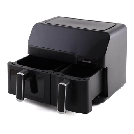 Hisense 8.6L Dual Airfryer with LED Touch Control Panel - Black H09AFBK2S5